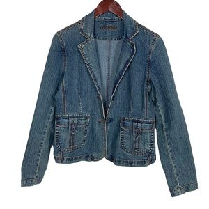 AC-3998 Women’s Denim Jean Jacket Size M